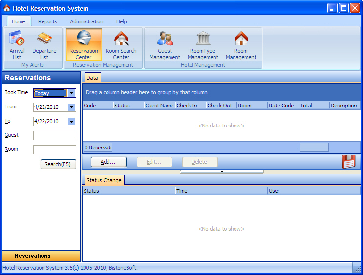 Hotel Reservation System 5.0