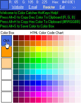 ColorCatcher screenshot