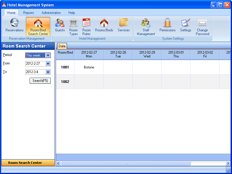 Windows 7 Hotel Management System 7.108 full