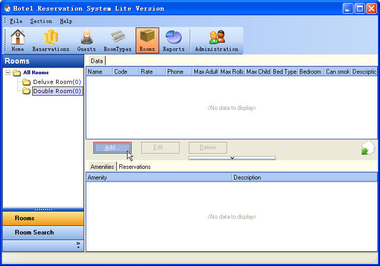 Add Room ScreenShot